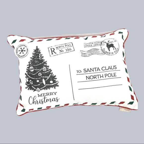 Christmas Graphic Rectangular Throw Pillow - Picture 1 of 7